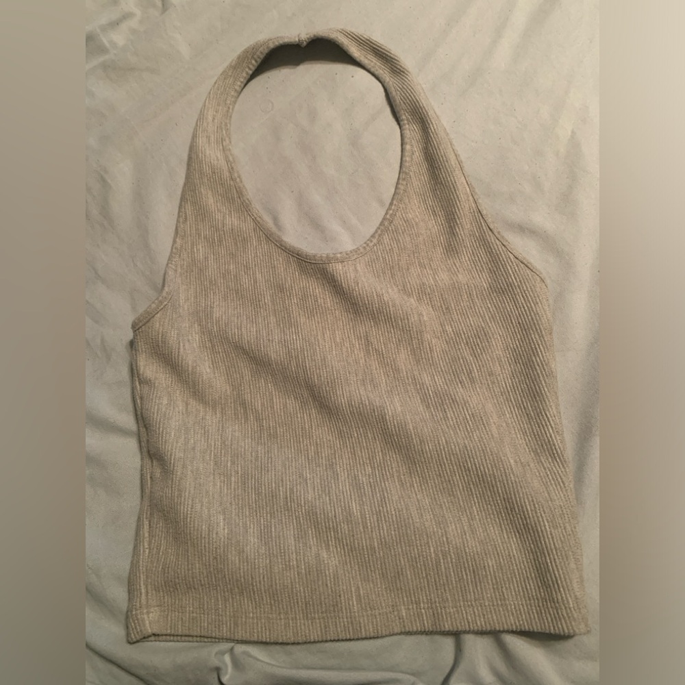 TOPSHOP HALTER TOP 14” PTP